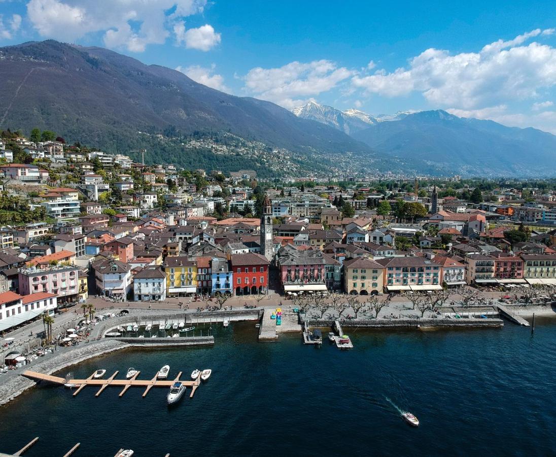 Albergo Carcani Ascona Exterior foto