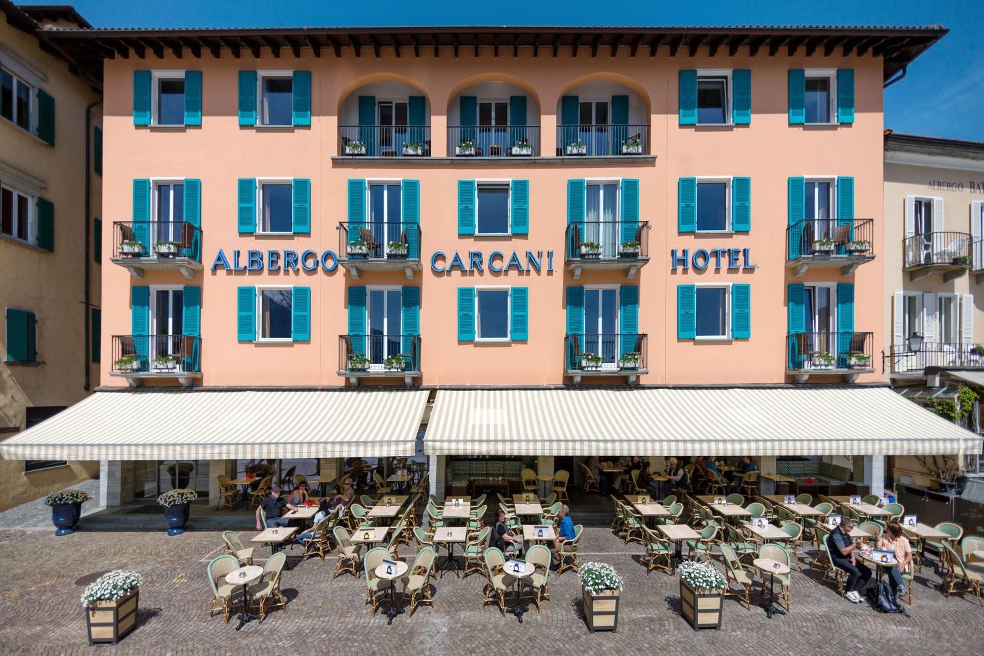 Albergo Carcani Ascona Exterior foto