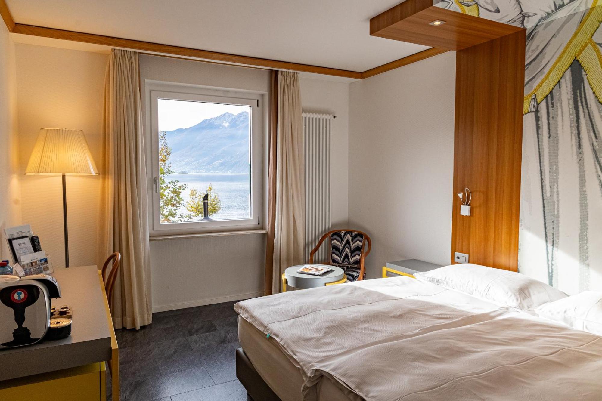 Albergo Carcani Ascona Exterior foto