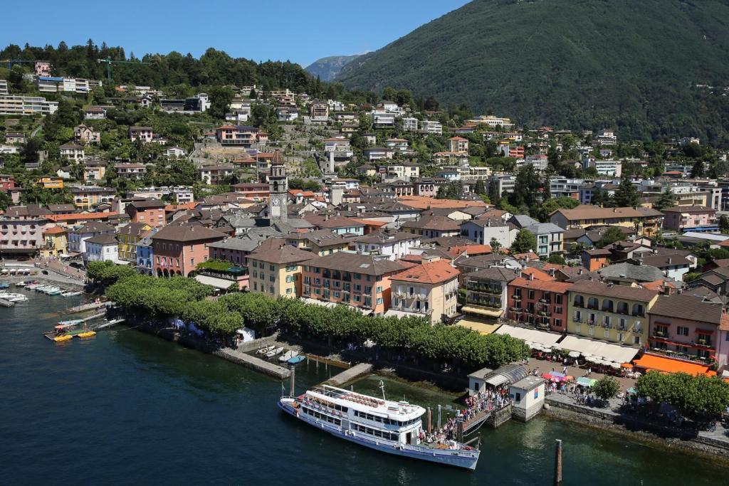 Albergo Carcani Ascona Exterior foto