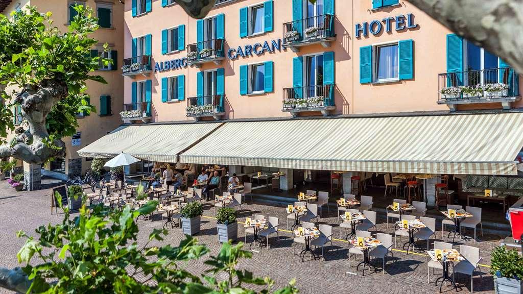 Albergo Carcani Ascona Exterior foto